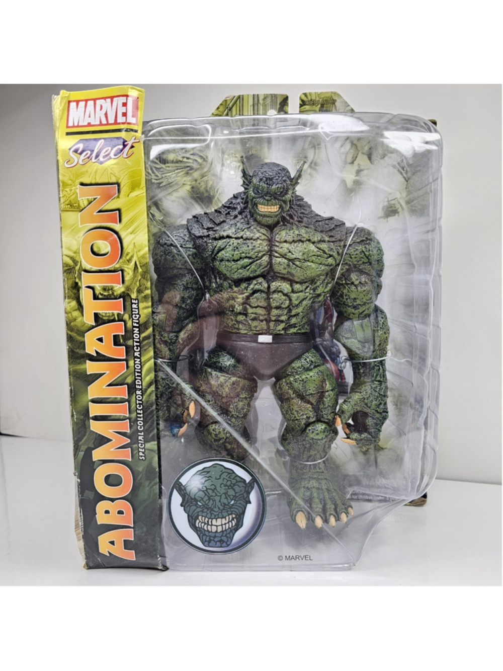 SEALED Diamond Marvel Select Abomination Action Figure W/ Box Damage